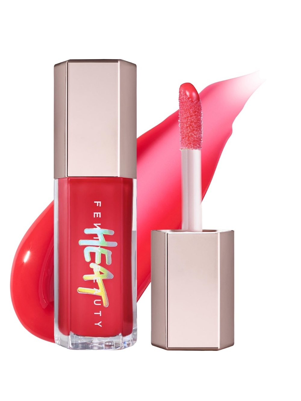 Fenty Gloss Bomb Heat Universal Lip Luminizer + Plumper Hot Cherry 01